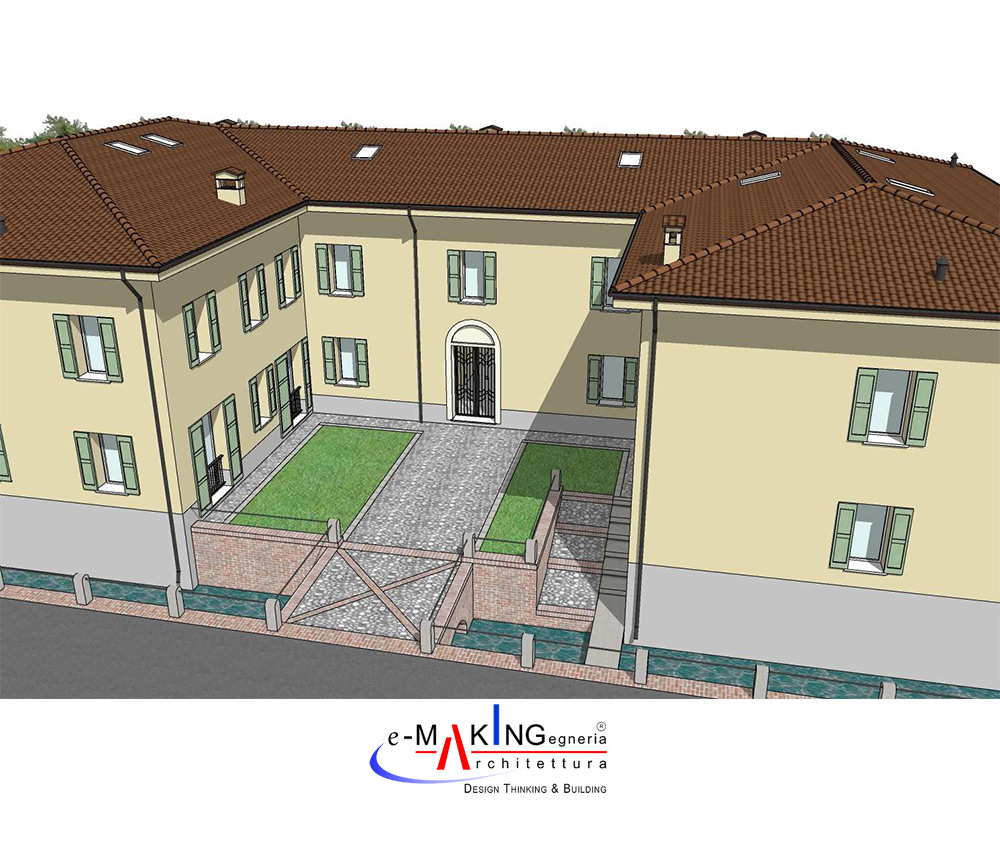 PROGETTAZIONE E DL | Comp. Ex Remondini: Restauro e risanamento conservativo Edif. B