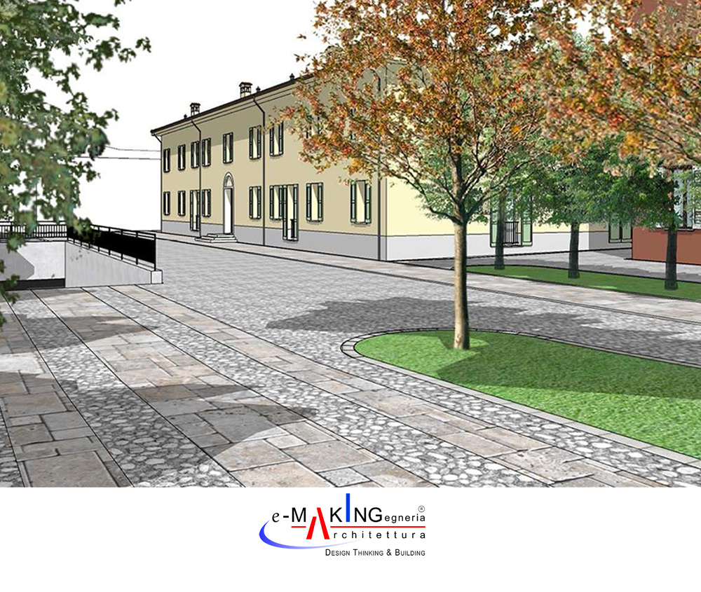 PROGETTAZIONE E DL | Comp. Ex Remondini: Restauro e risanamento conservativo Edif. B