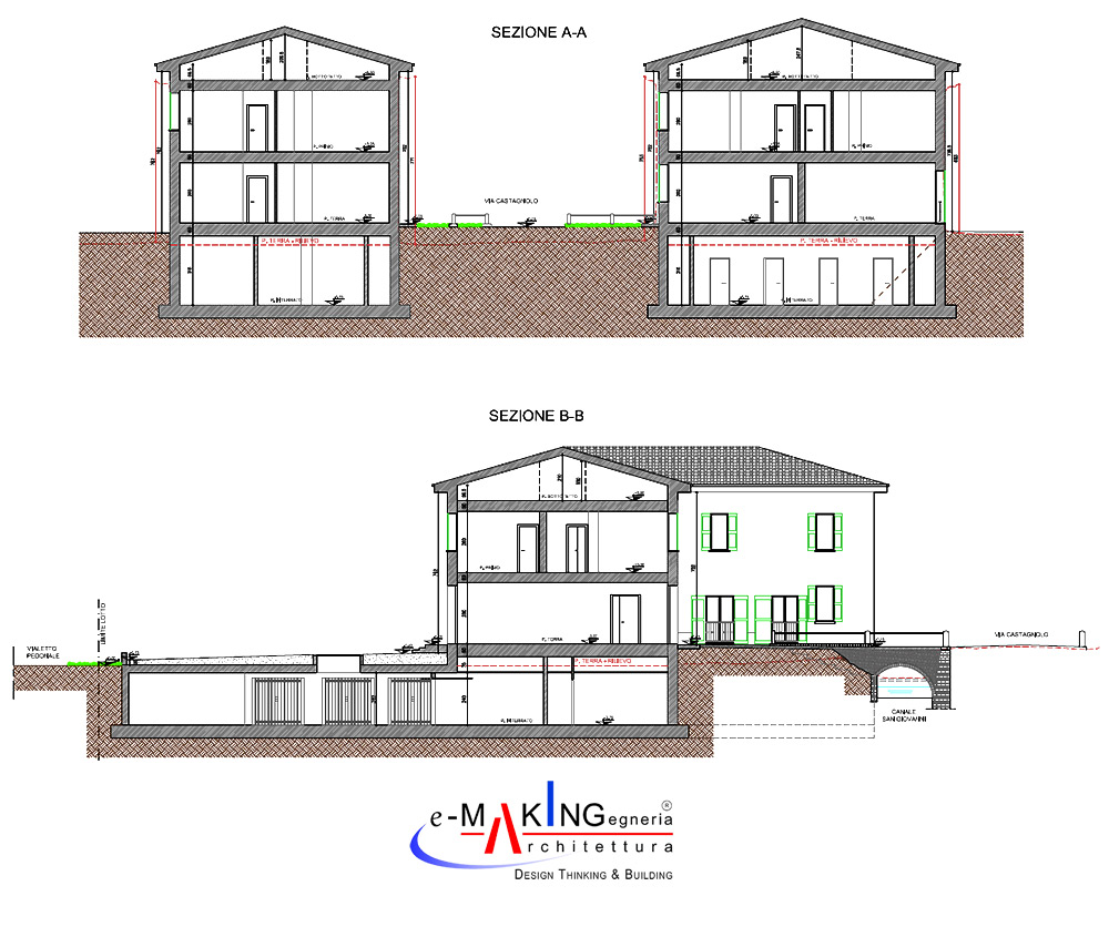 PROGETTAZIONE E DL | Comp. Ex Remondini: Restauro e risanamento conservativo Edif. B