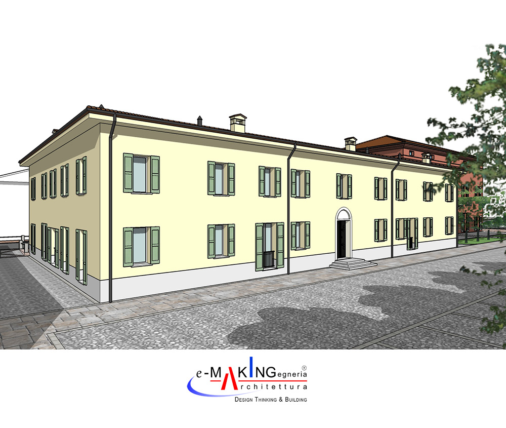 PROGETTAZIONE E DL | Comp. Ex Remondini: Restauro e risanamento conservativo Edif. B