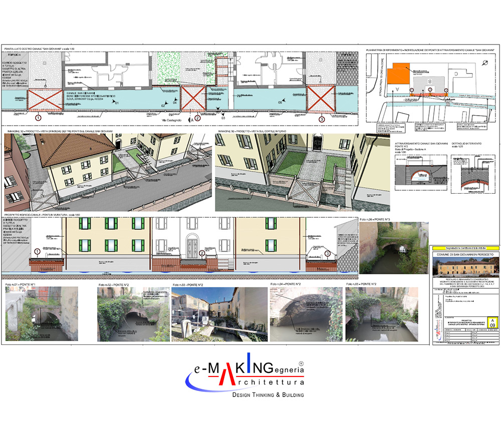 PROGETTAZIONE E DL | Comp. Ex Remondini: Restauro e risanamento conservativo Edif. B