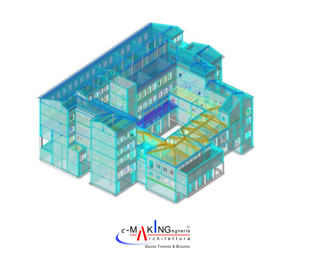 DESIGNS AND CONSTRUCTION MANAGING | Liceo “Laura Bassi”: Restoration with seismic retrofitting