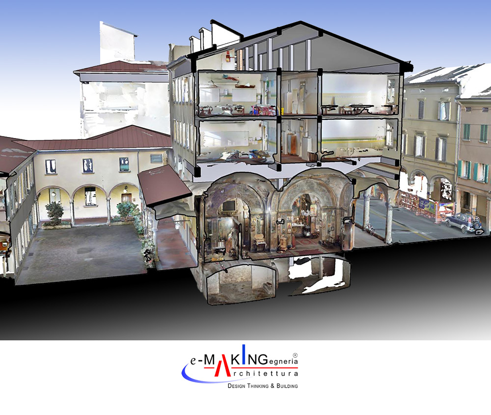 DESIGNS AND CONSTRUCTION MANAGING | Liceo “Laura Bassi”: Restoration with seismic retrofitting