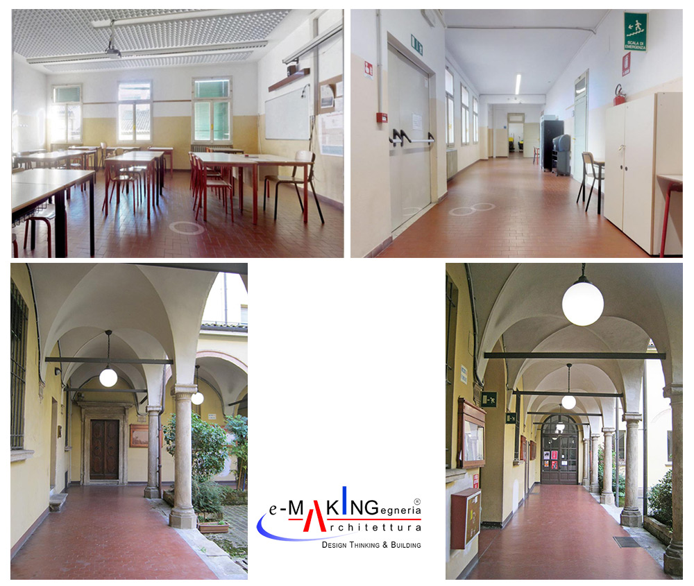 DESIGNS AND CONSTRUCTION MANAGING | Liceo “Laura Bassi”: Restoration with seismic retrofitting